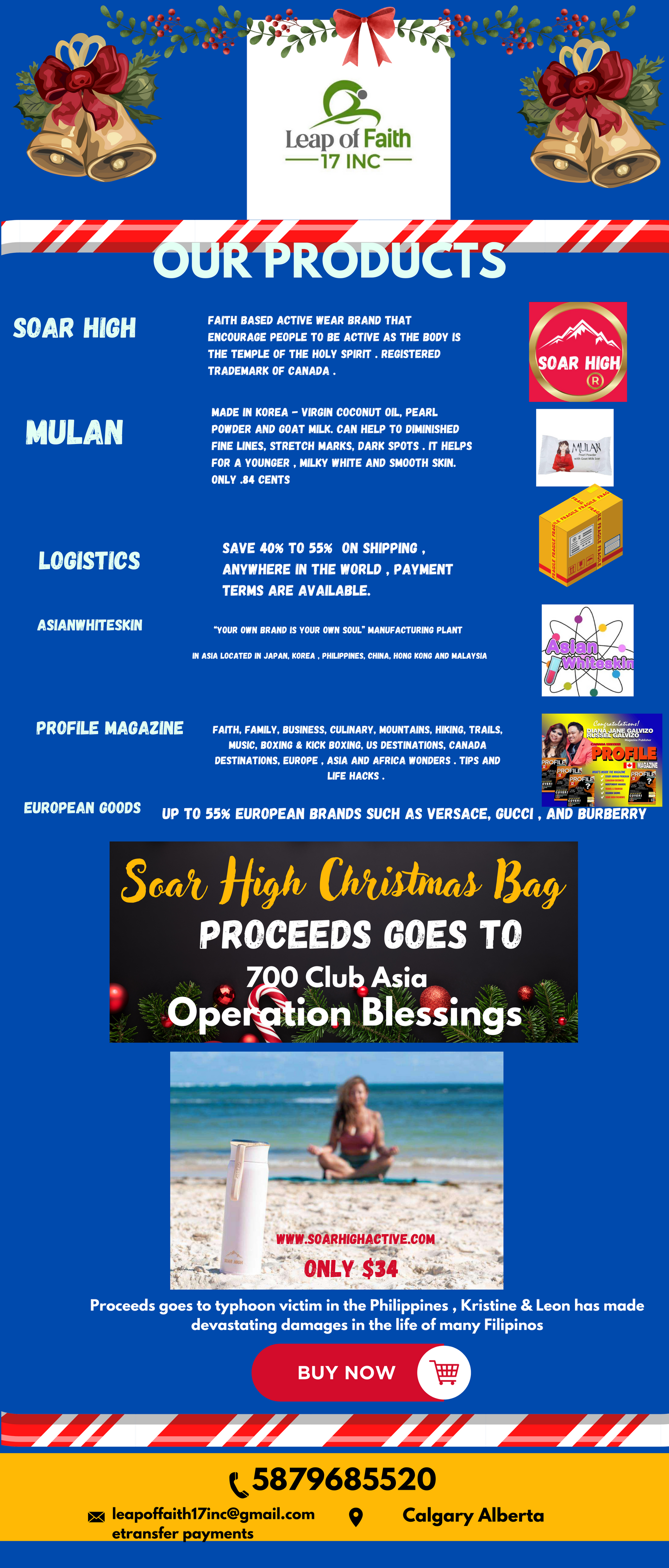 Christmas Bag Women
